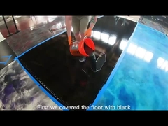 Rivestimento in resina epossidica inossidabile e pesante 1 mm metallica dinamica