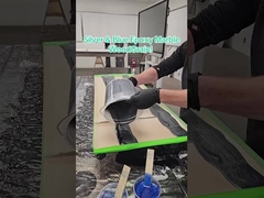 Trasformazione di tavoli in capolavori di resina