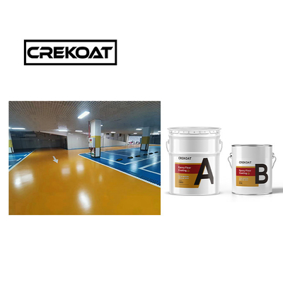 Rivestimento per pavimenti epoxi industriale trasparente e ad alto lucido Glossy 2 Pack Resistente alle sostanze chimiche