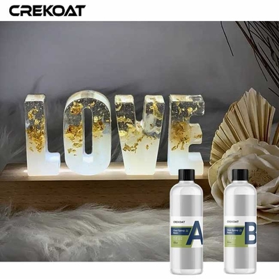 Kit di resina epossidica trasparente per il tavolo in legno
