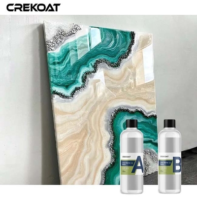 Versatile Top Coat Resina Epossidica Cristallina Chiara Per Opere D'Arte Gioielli E Tavolo
