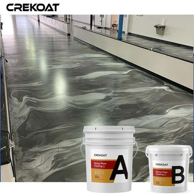 Gray Metallic Epoxy Floor Coating per la piastrella di ceramica
