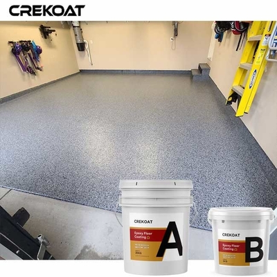 Multi pittura del pavimento del garage di combinazioni di colore con le componenti non tossiche dei fiocchi