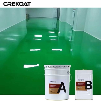 Rivestimento per pavimenti epossidici antidriscante a basso odore, ecologicamente ideale per applicazioni interne