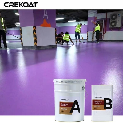 Tempo di rivestimento rapido Rivestimento per pavimenti epoxi industriali Offre finitura metallica unica