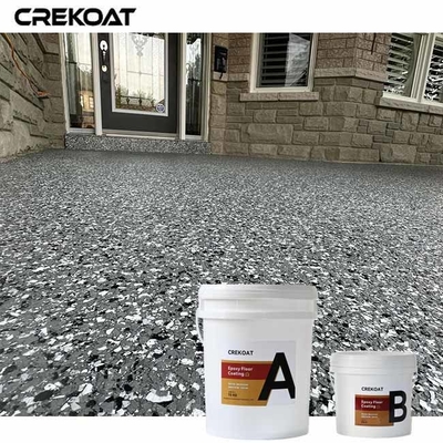 Rivestimento antiscivolo a pavimenti poliaspartico con additivi per aree ad alto traffico
