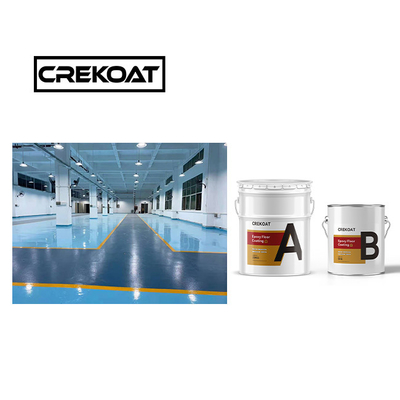 Spray Heavy Duty Industrial Epoxy Floor Coating Alta lucentezza Basso odore