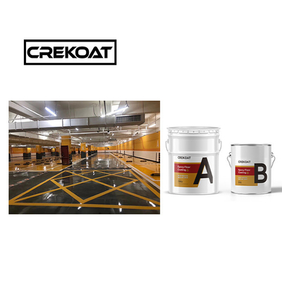 Vernice per pavimenti epossidica Top Coat Resina Vernice per calcestruzzo industriale pulita
