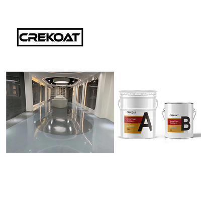 Spray per rivestimento di pavimenti industriali epossidici a base d'acqua da 3 mm TDS per macchine pesanti
