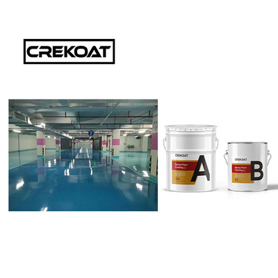 Spray Heavy Duty Industrial Epoxy Floor Coating Alta lucentezza Basso odore