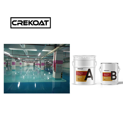 Asciugatura rapida resistente a sostanze chimiche Industrial Epoxy Pavimento Rivestimento lucido Finitura 1 mm