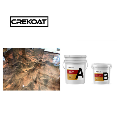 Pintura epossidica altamente pulita Super lucida Resine a base d'acqua Rivestimenti TDS