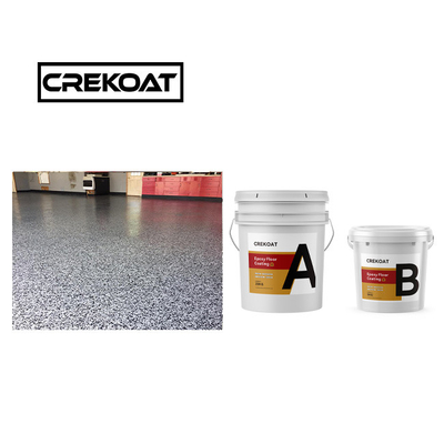 Resina di rivestimento per pavimenti in fiocco epossidica lucida multicolore naturalmente defoamante
