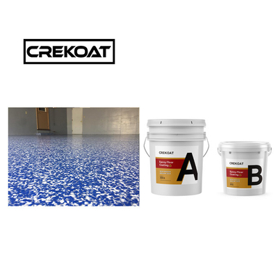 Flake Spray Rivestimento di pavimento in resina epossidica senza cuciture Nessuna bolla personalizzabile