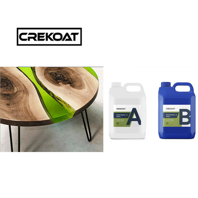 Polycolor Low Exotherm Deep Pour Epoxy Resin Basso Odore Tavola fluviale Alta lucentezza