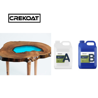 Polycolor Low Exotherm Deep Pour Epoxy Resin Basso Odore Tavola fluviale Alta lucentezza