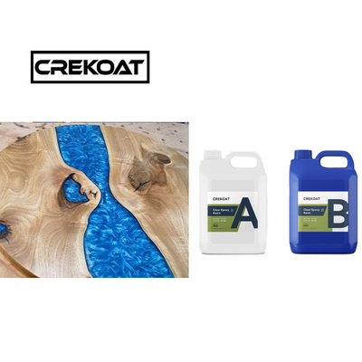 Acqua di spazzola Chiara Deep Pour Resina Epossidica Libera BPA Alta lucentezza Per tavoli di legno