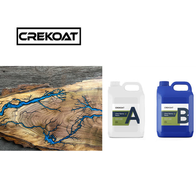 Acqua di spazzola Chiara Deep Pour Resina Epossidica Libera BPA Alta lucentezza Per tavoli di legno