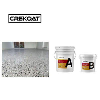 Rivestimento per pavimenti in poliesparticoli epoxido-polimerici a basso odore