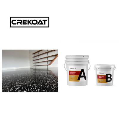 Verniciatura liquida di pavimenti di garage a base di poliaspartico, spray, vernice per pavimenti in cemento epossidico 1 mm
