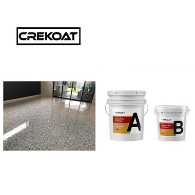Rivestimento di pavimenti alifatici poliaspartico Solid Zero VOC Polymer Concreto Rivestimento
