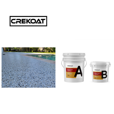 Rivestimento per pavimenti poliaspartico di alta costruzione aspartico resistente agli UV non ingiallente
