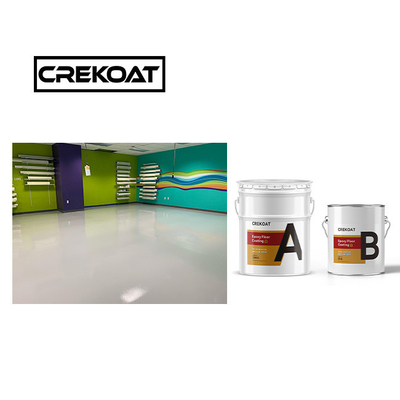 Spray Heavy Duty Industrial Epoxy Floor Coating Alta lucentezza Basso odore