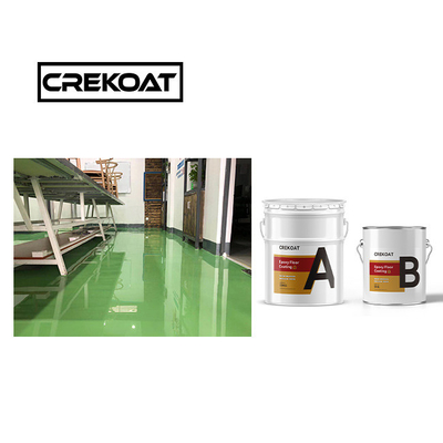Vernice per pavimenti resistente agli graffi luminosa, trasparente, senza cuciture, rivestimento per pavimenti epossidici 3 mm