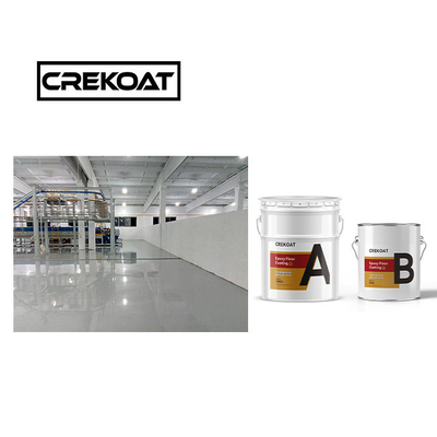 1 mm Rivestimento di pavimenti epossidici ad alta lucentezza Diligenza Vernice per pavimenti durevole Colori solidi