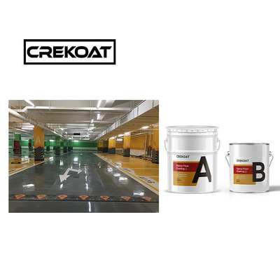 Asciugatura rapida resistente a sostanze chimiche Industrial Epoxy Pavimento Rivestimento lucido Finitura 1 mm
