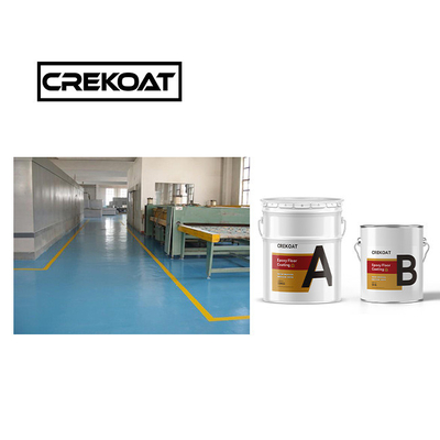 Asciugatura rapida resistente a sostanze chimiche Industrial Epoxy Pavimento Rivestimento lucido Finitura 1 mm