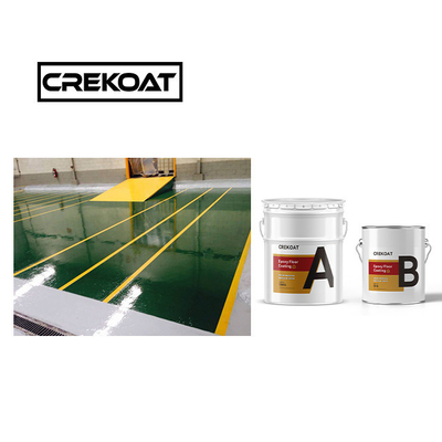 Rivestimento per pavimenti epoxi industriale trasparente e ad alto lucido Glossy 2 Pack Resistente alle sostanze chimiche