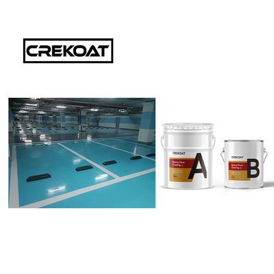 Spray per rivestimento di pavimenti industriali epossidici a base d'acqua da 3 mm TDS per macchine pesanti