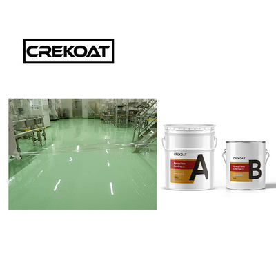 Rivestimento per pavimenti industriali a basso tenore di VOC in epossidio di grado 2 confezione di vernice per pavimenti in epossidio senza cuciture