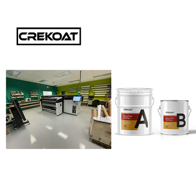 Topcoat Solvent-free Industrial Epoxy Floor Coating Abrasion Self-leveling