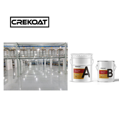 Topcoat Solvent-free Industrial Epoxy Floor Coating Abrasion Self-leveling