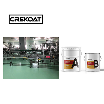 Rivestimento per pavimenti industriali epossidici a base di solvente Crekoat per pavimenti domestici