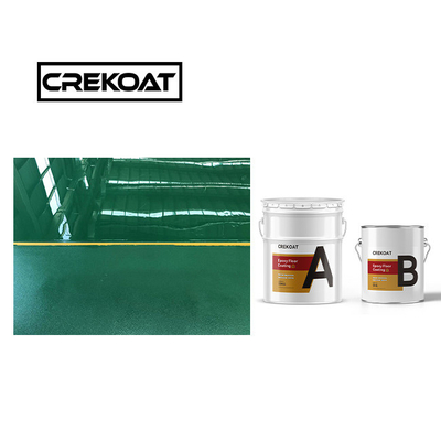 Rivestimento per pavimenti industriali epossidici a base di solvente Crekoat per pavimenti domestici