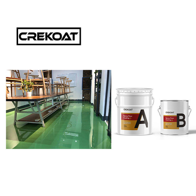 Vernice a pavimento epossidica lucida 3 mm Spray Top Coat Epossidica per aree ad alto traffico