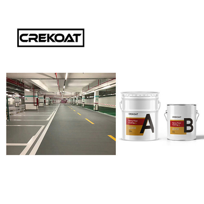 Vernice a pavimento epossidica lucida 3 mm Spray Top Coat Epossidica per aree ad alto traffico