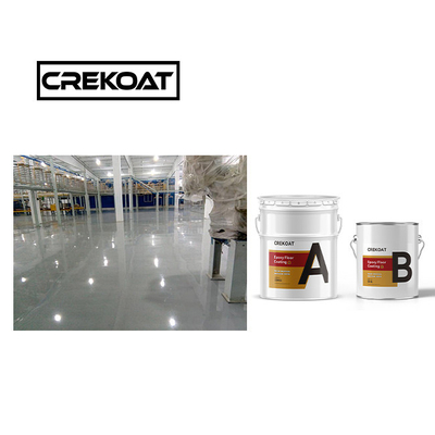 Vernice a pavimento epossidica lucida 3 mm Spray Top Coat Epossidica per aree ad alto traffico
