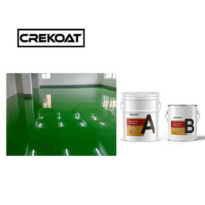 Topcoat Industrial Polyurethane Floor Coating Semi Gloss Waterproof Floor Paint