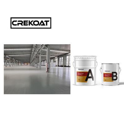 Rivestimento di pavimenti in PU uretano resistente Stabilità UV flessibile Due componenti a base d'acqua