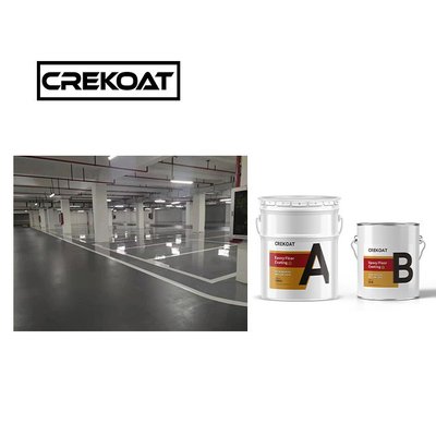 Rivestimento di pavimenti in PU uretano resistente Stabilità UV flessibile Due componenti a base d'acqua