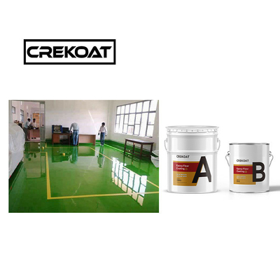 Concreto 2 componenti resistente allo slittamento Vernice epossidica lucente Curing veloce
