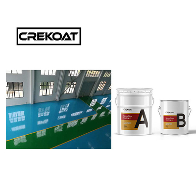Concreto 2 componenti resistente allo slittamento Vernice epossidica lucente Curing veloce