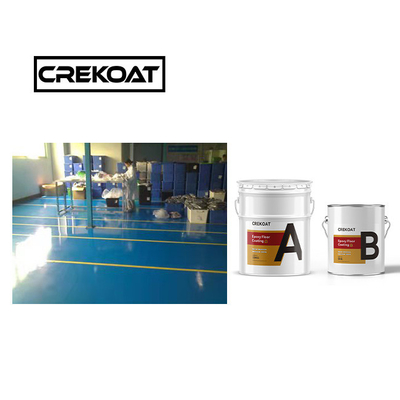 Concreto 2 componenti resistente allo slittamento Vernice epossidica lucente Curing veloce