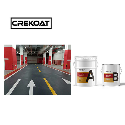 Basso contenuto di VOC Anti Slip Floor Coating Epoxy Paint Adhesion per calcestruzzo
