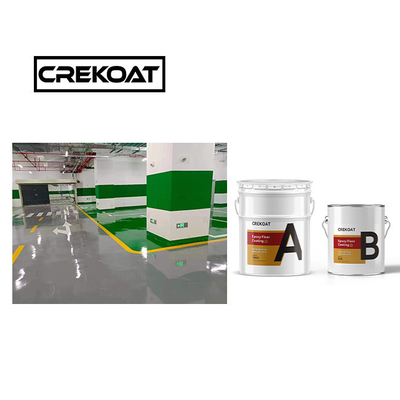 Spray Heavy Duty Industrial Epoxy Floor Coating Alta lucentezza Basso odore