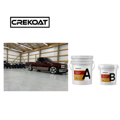 Verniciatura liquida di pavimenti di garage a base di poliaspartico, spray, vernice per pavimenti in cemento epossidico 1 mm